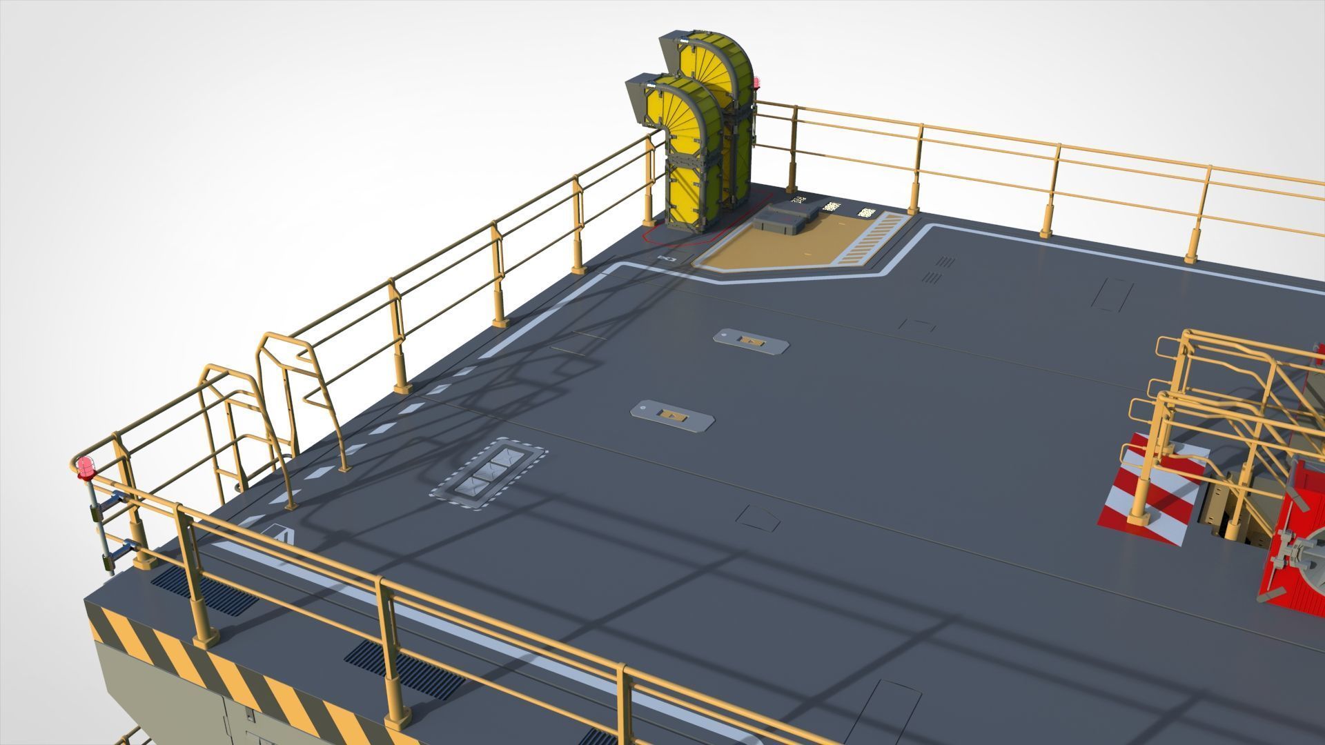 Sci-fi architecture 12 3D model_25