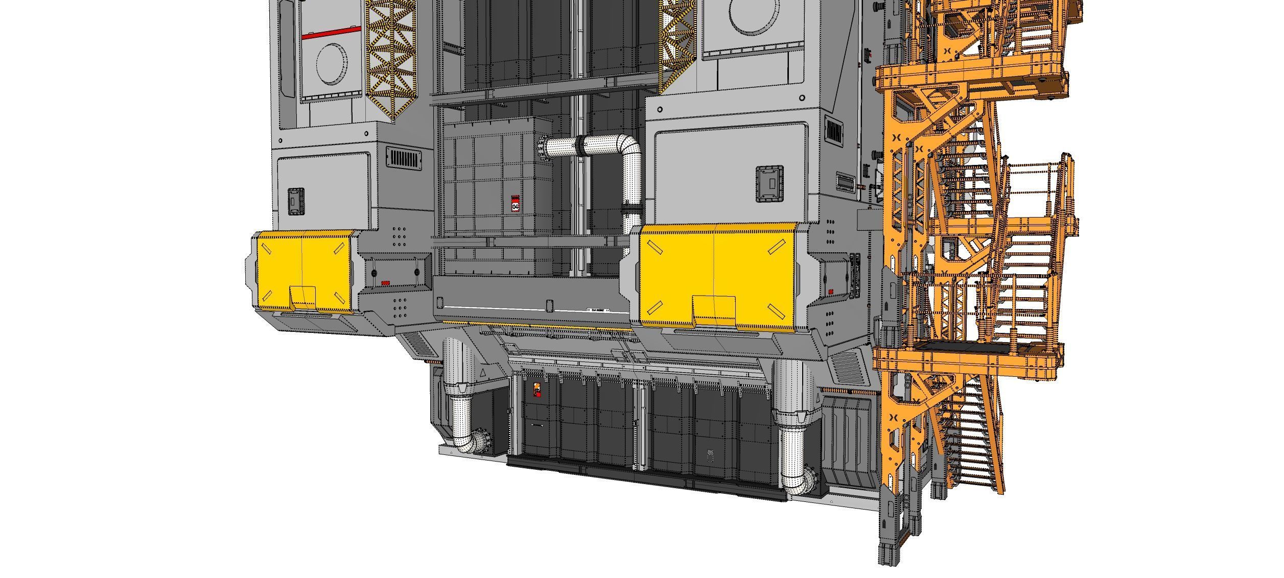 Sci-fi architecture 12 3D model_37