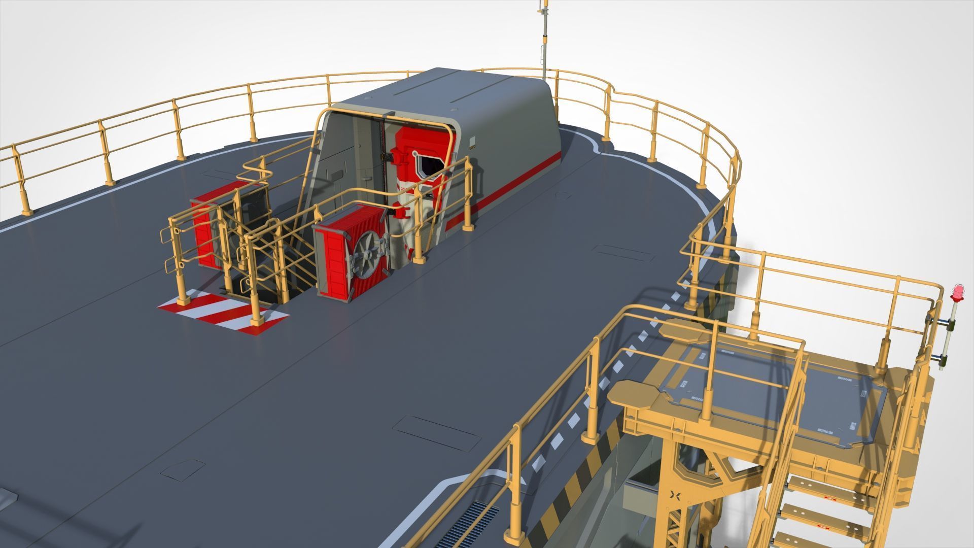 Sci-fi architecture 12 3D model_26