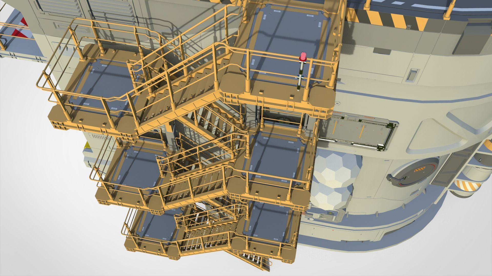 Sci-fi architecture 12 3D model_15