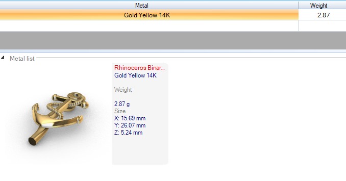 MENS ANCHOR PENDANT NECKLACE ROPE DESIGN JEWELRY 3D print model_5