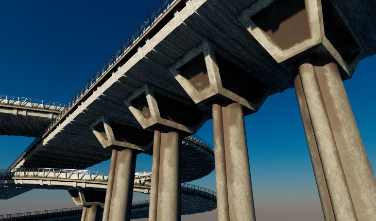 Road n Bridge Builder - Design Highways Bridges n More 3D model_3