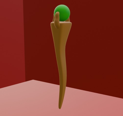 Wizard 3D print model_2