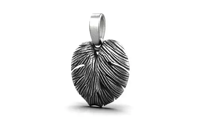 Palm leaf pendant model 938