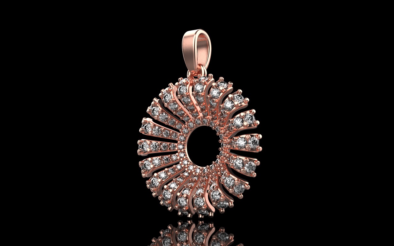 Palm pendant model 940 3D print model_24