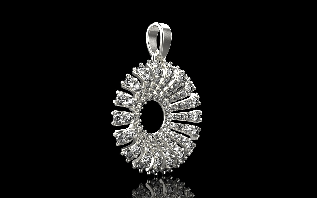 Palm pendant model 940 3D print model_20