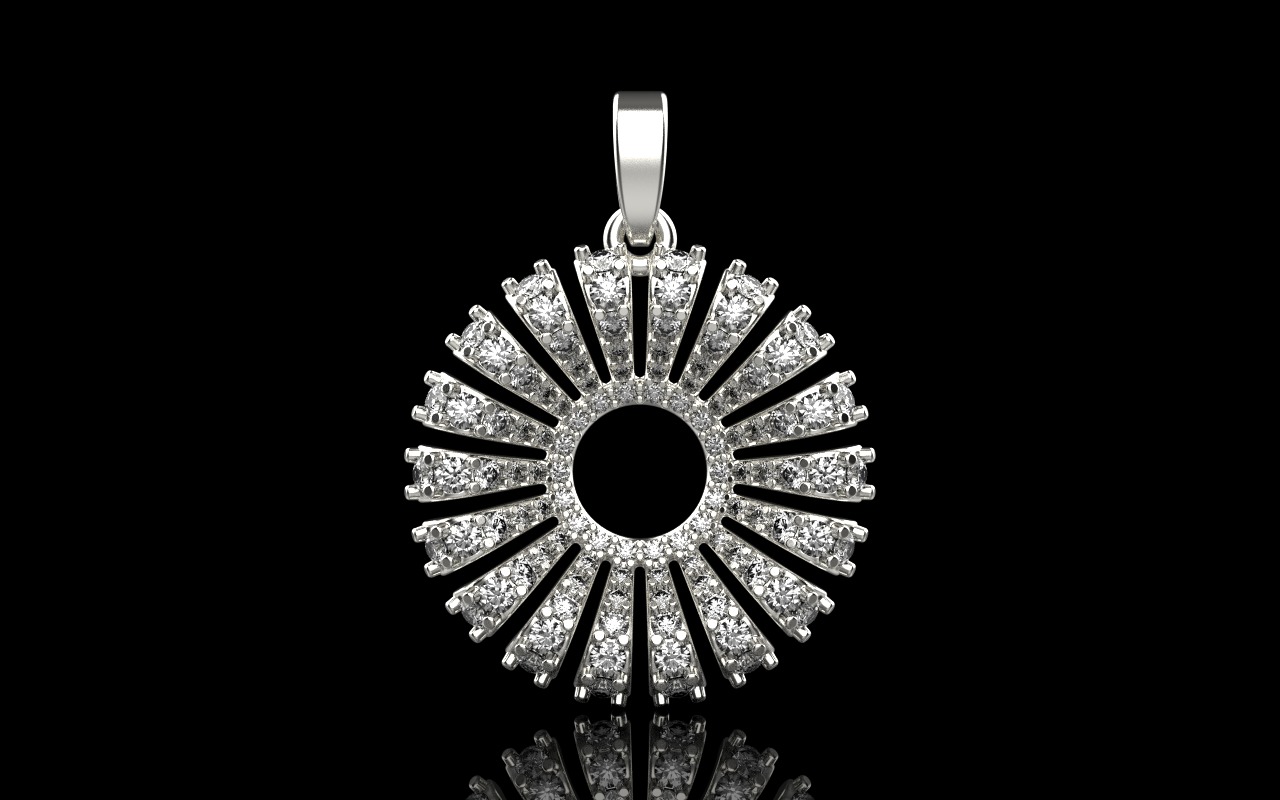 Palm pendant model 940 3D print model_13