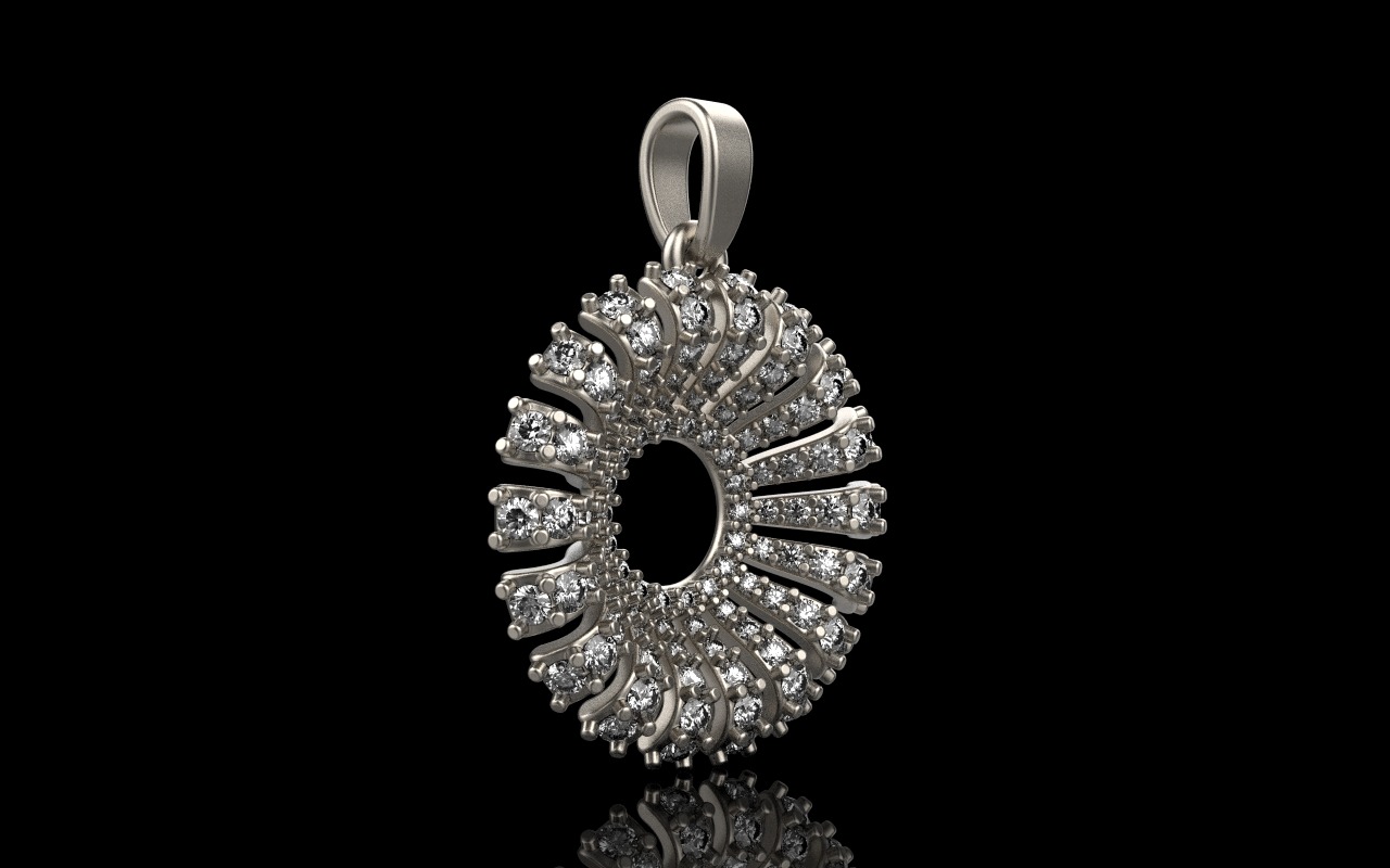 Palm pendant model 940 3D print model_17