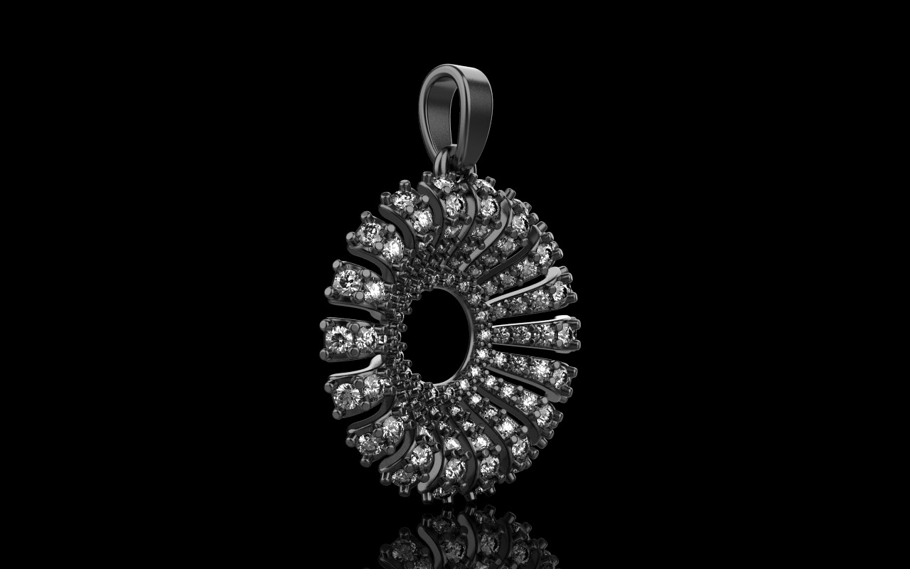 Palm pendant model 940 3D print model_19