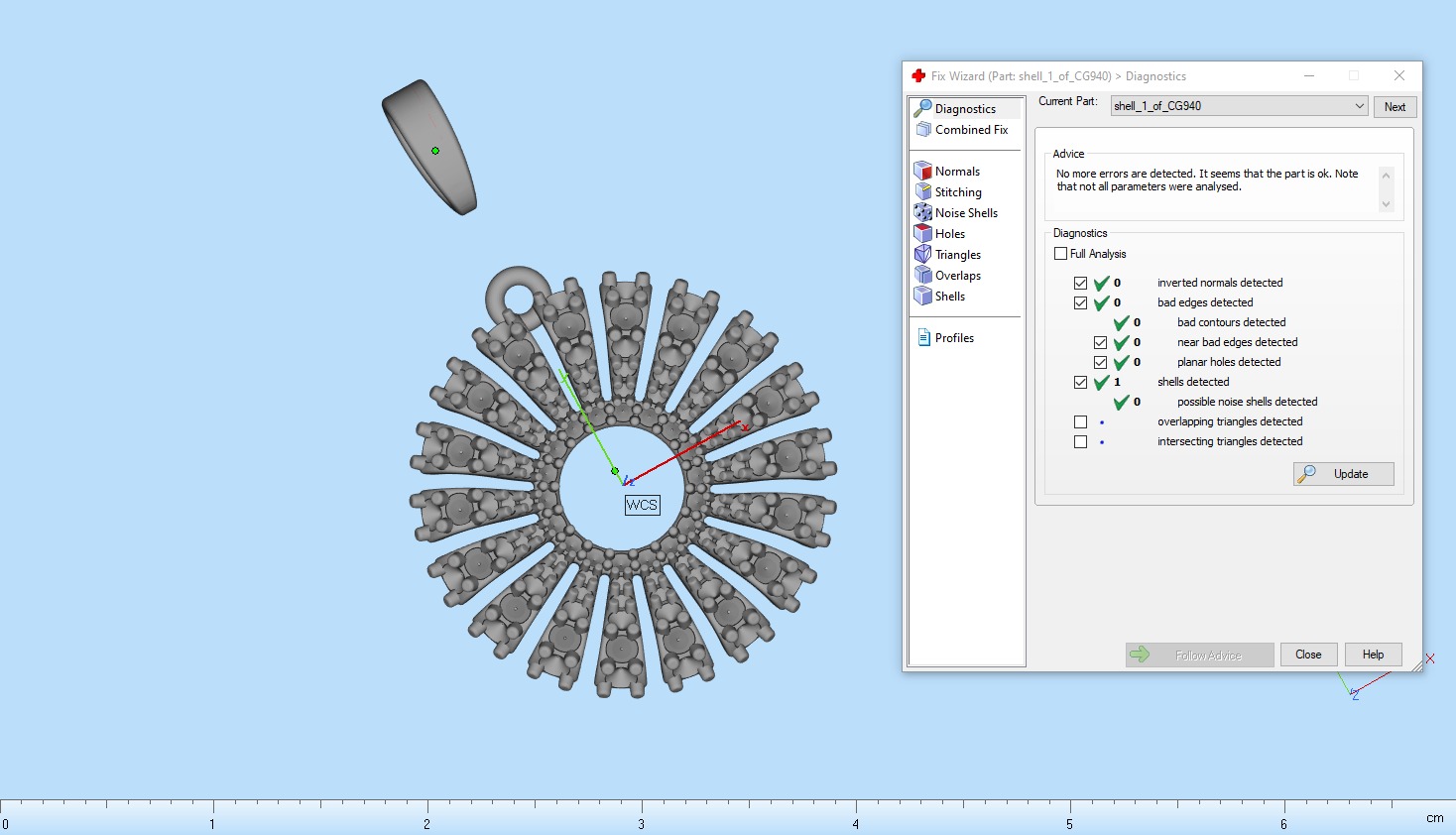 Palm pendant model 940 3D print model_4