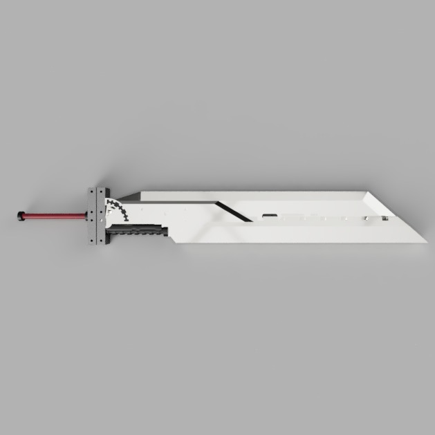 Final Fantasy VII Cloud Strife Fusion Sword 3D model_10