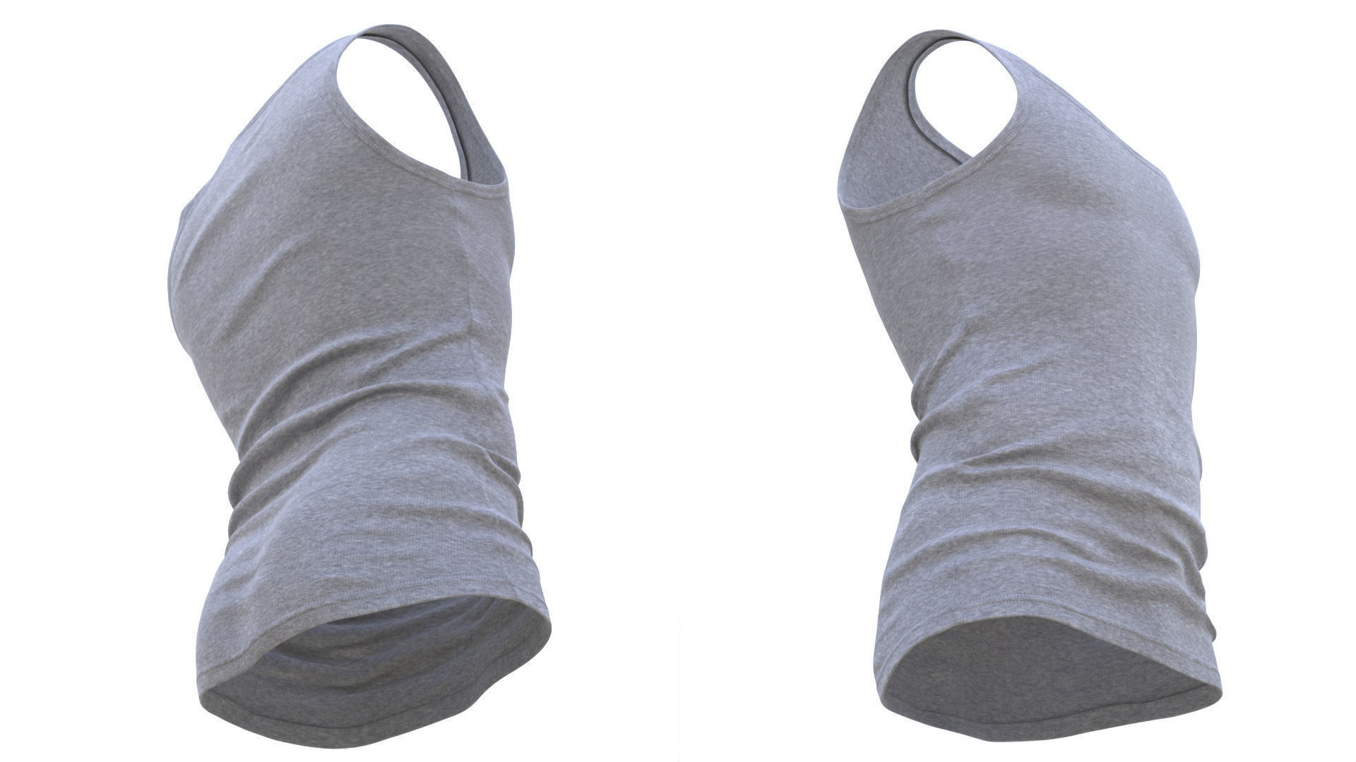 Singlet 8 - All MH Bodies and UE5 Skeletons - Rigged Low-poly 3D model_9