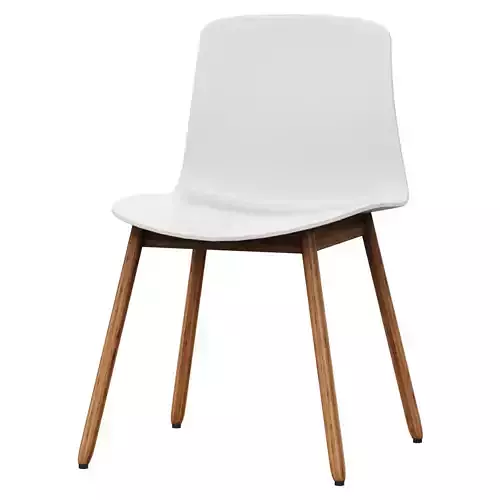 Savio white kitchen chair