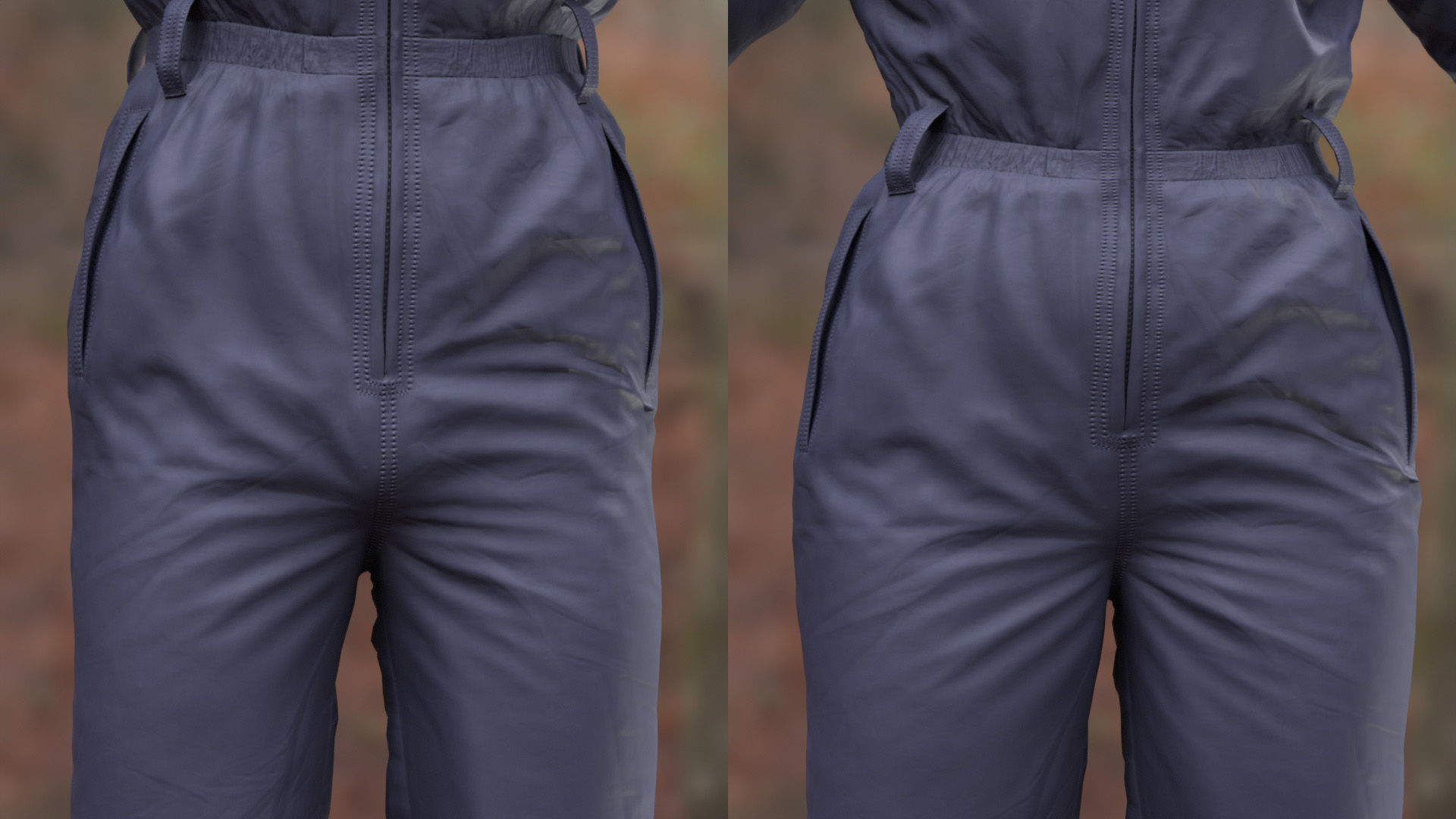 Jumpsuit 1 - All MH Bodies and UE5 Skeletons - Rigged Low-poly 3D model_12