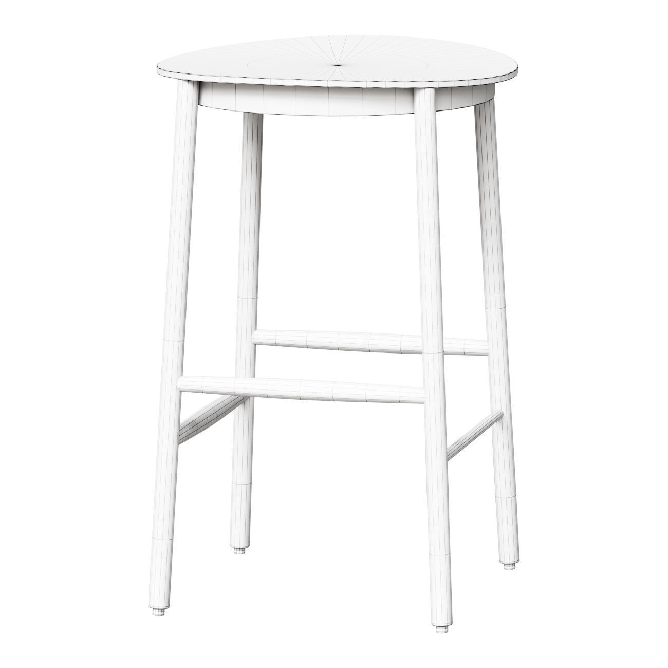 KETT-UP LOFT BAR stool 3D model_1