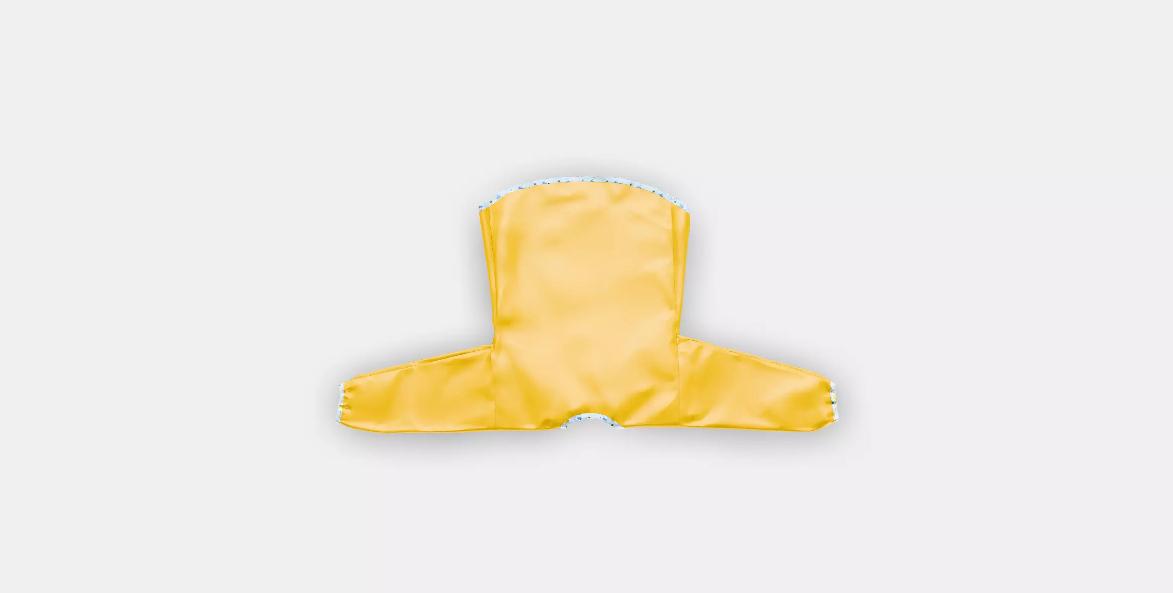 MALA Apron with long sleeves Low-poly 3D model_0