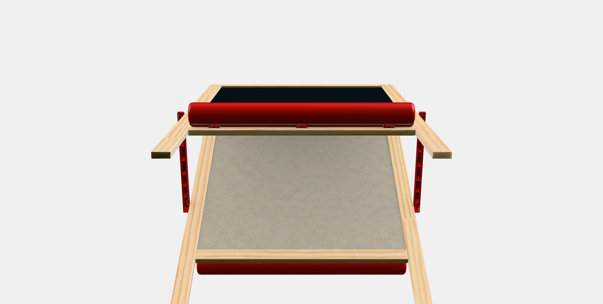 MALA Easel Low-poly 3D model_7