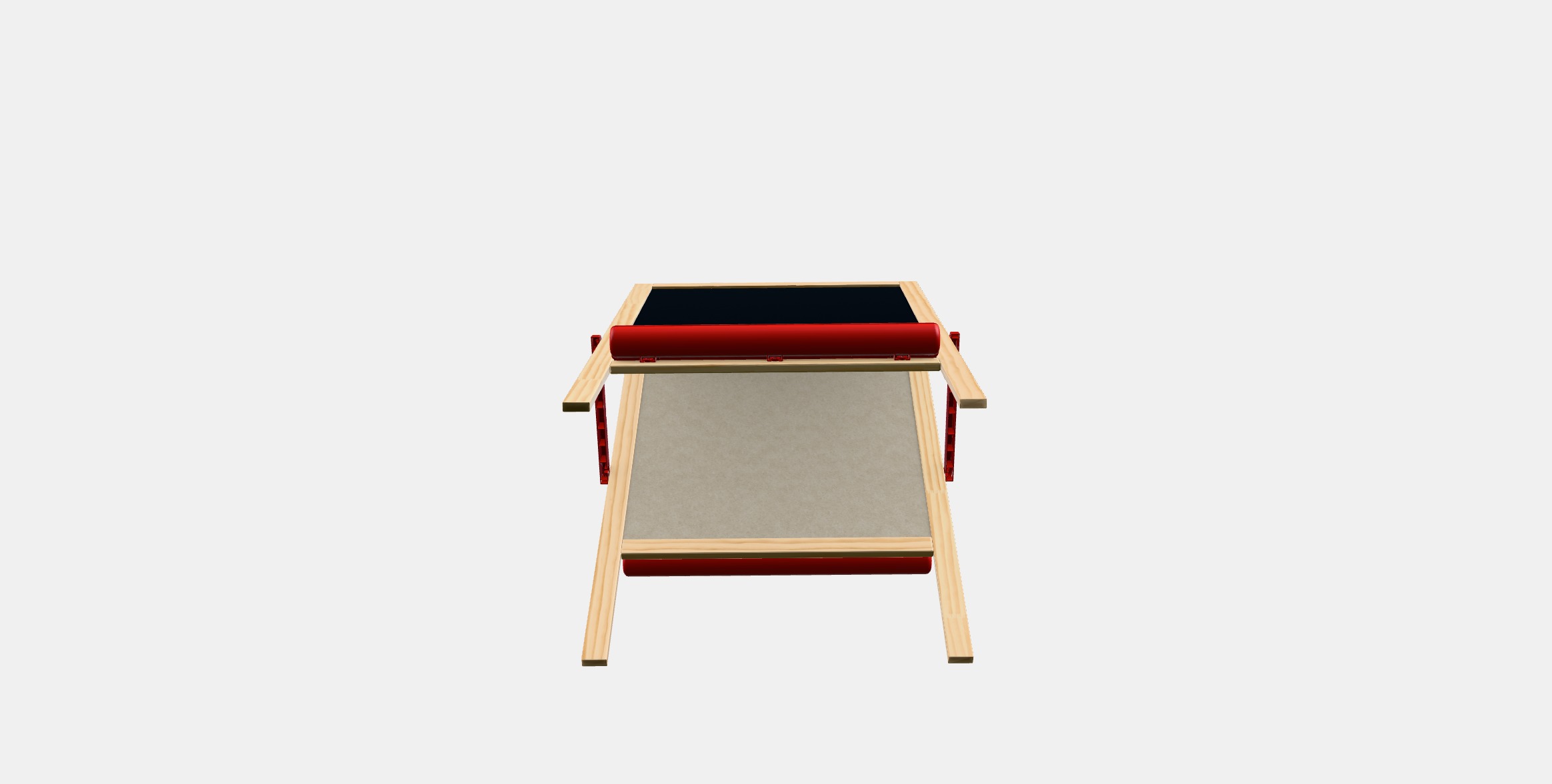 MALA Easel Low-poly 3D model_6