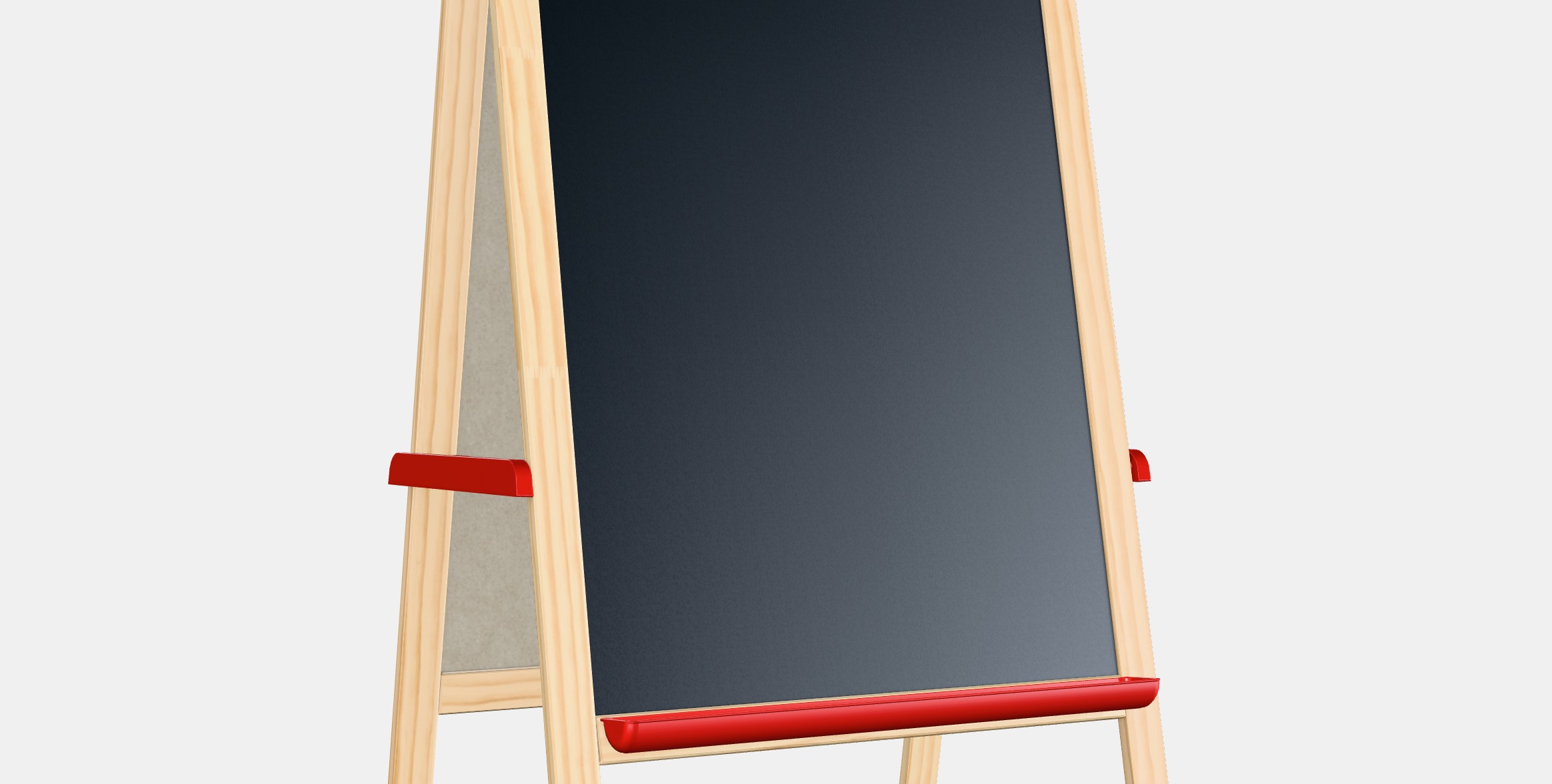 MALA Easel Low-poly 3D model_8