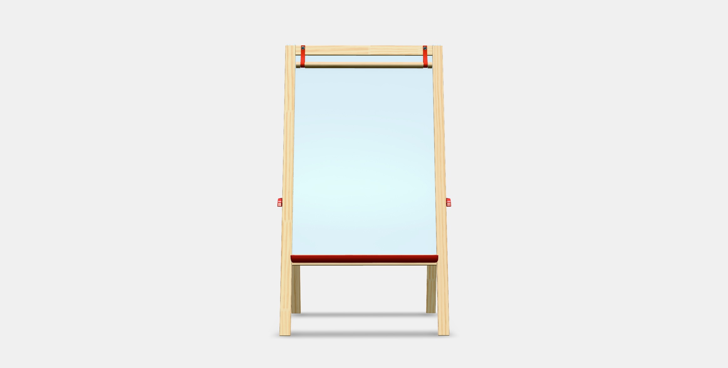 MALA Easel Low-poly 3D model_10
