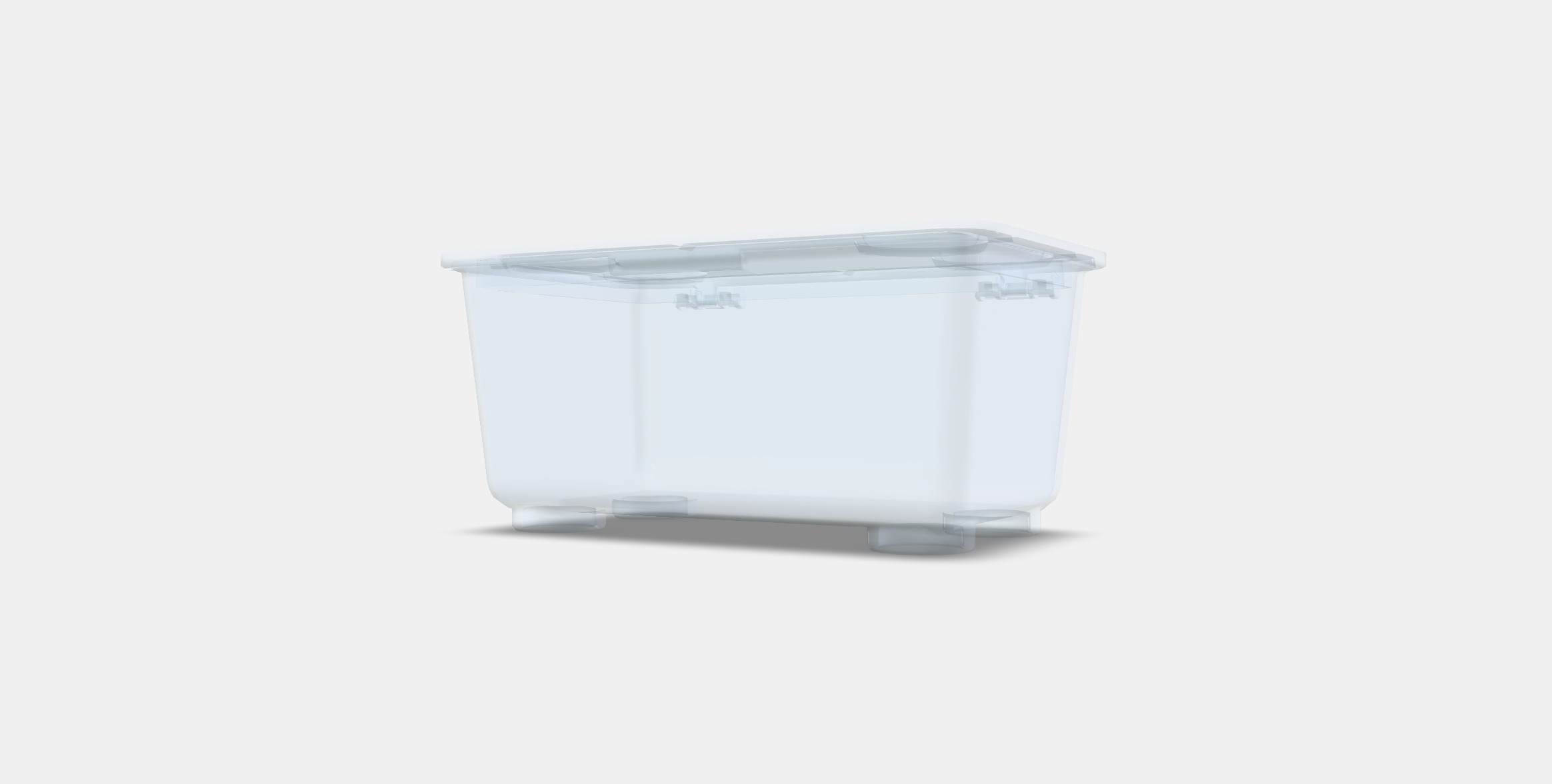 GLIS Box with lid Low-poly 3D model_12