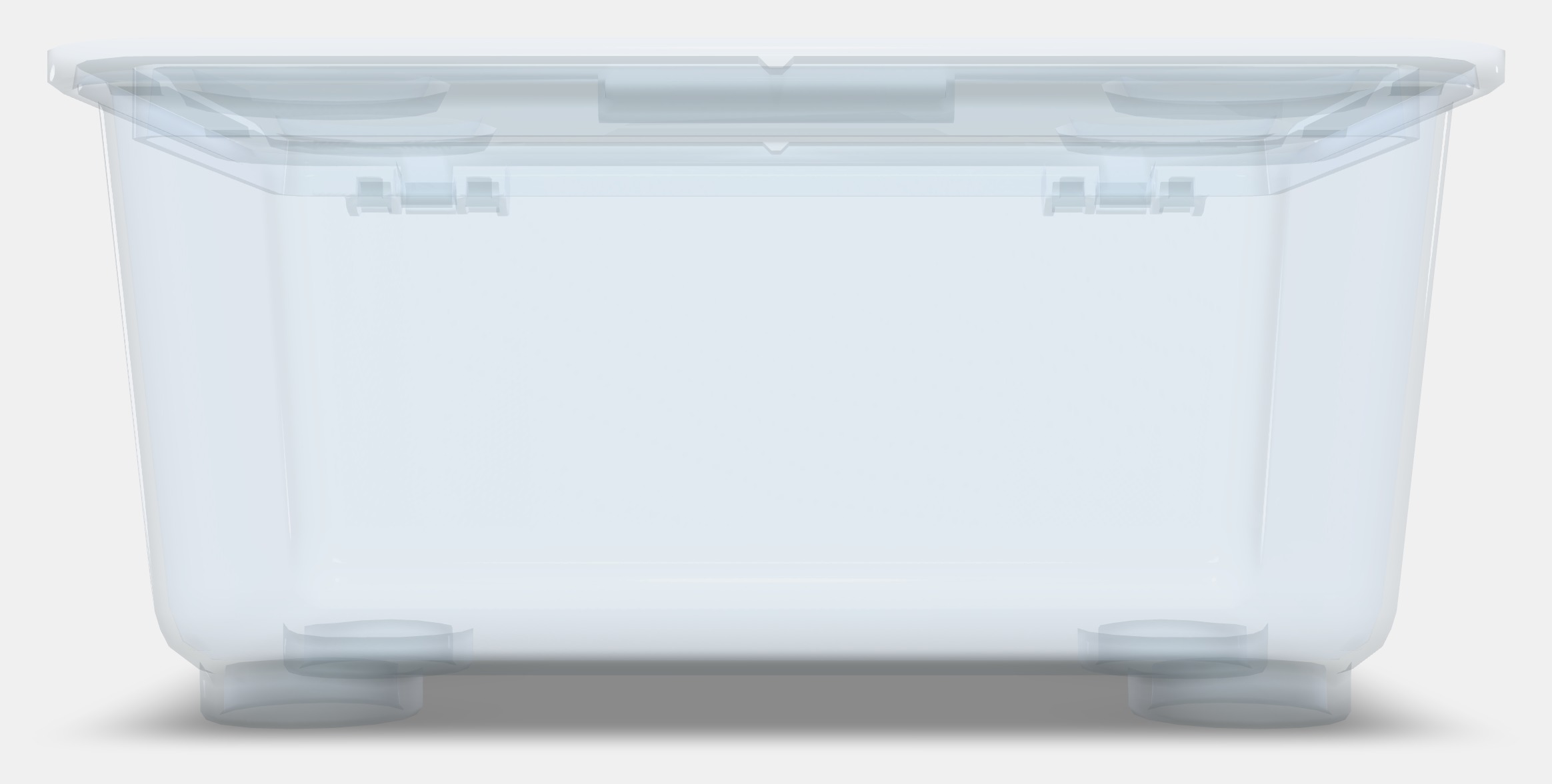 GLIS Box with lid Low-poly 3D model_11