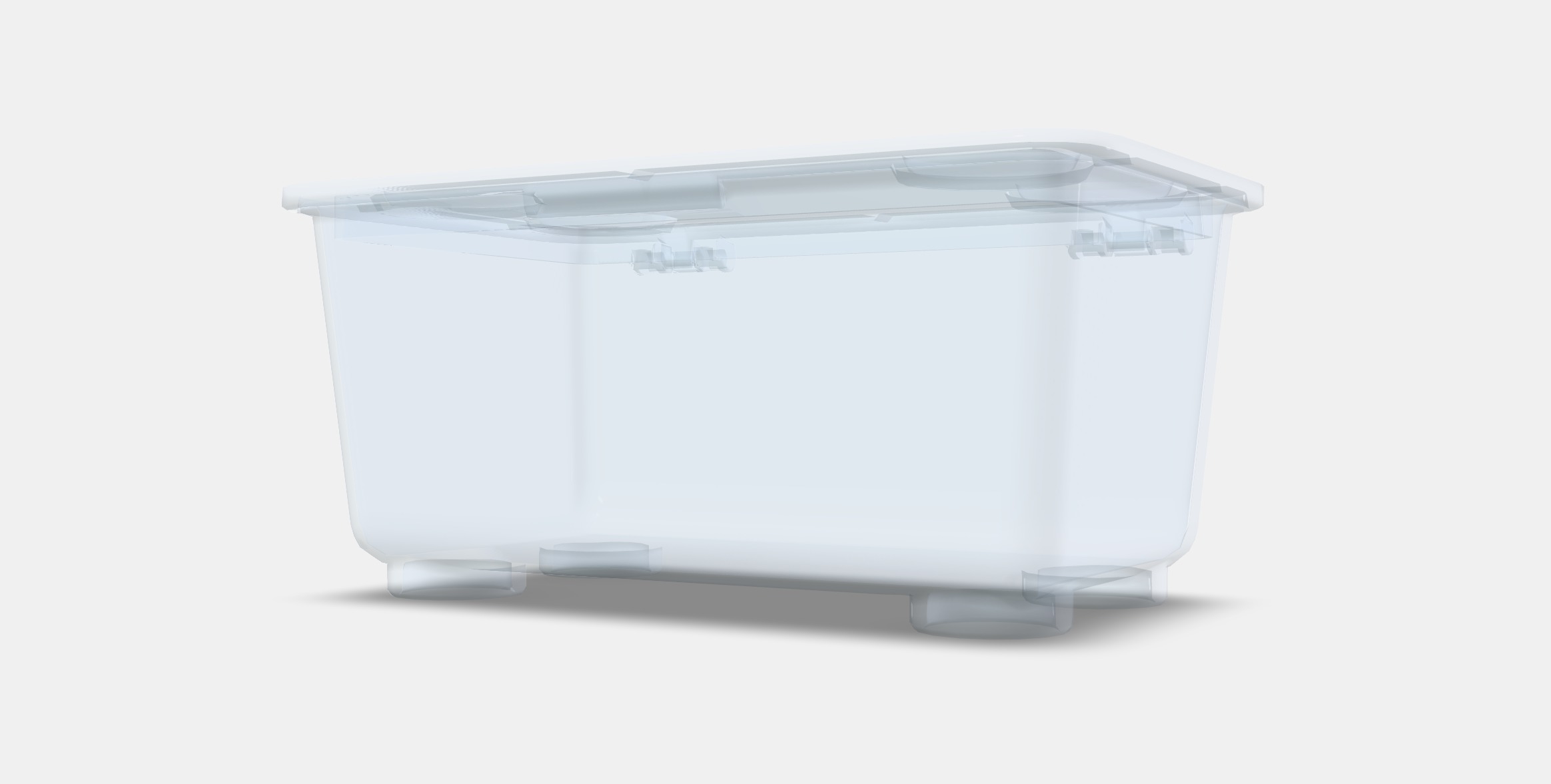 GLIS Box with lid Low-poly 3D model_13