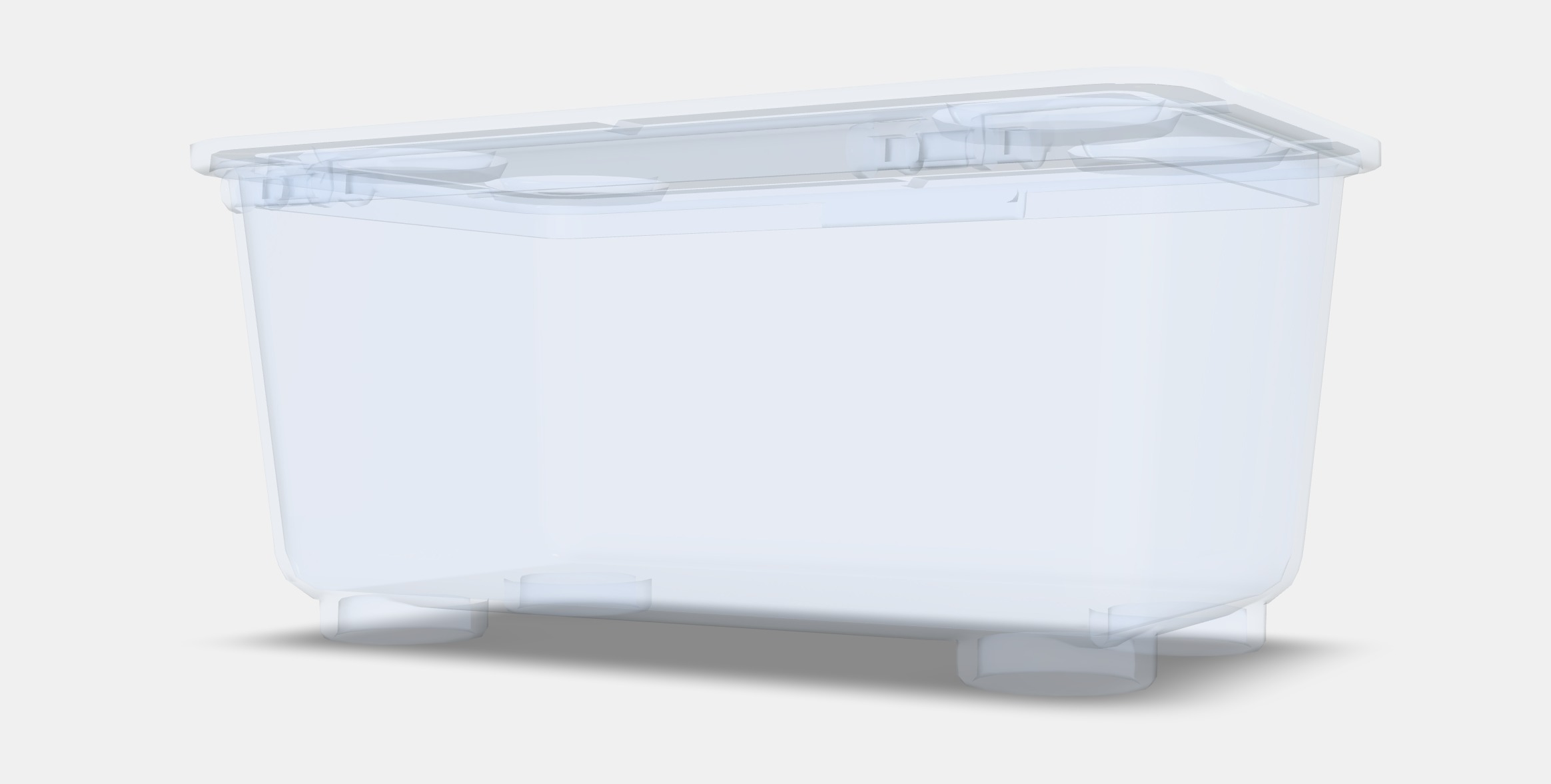 GLIS Box with lid Low-poly 3D model_6