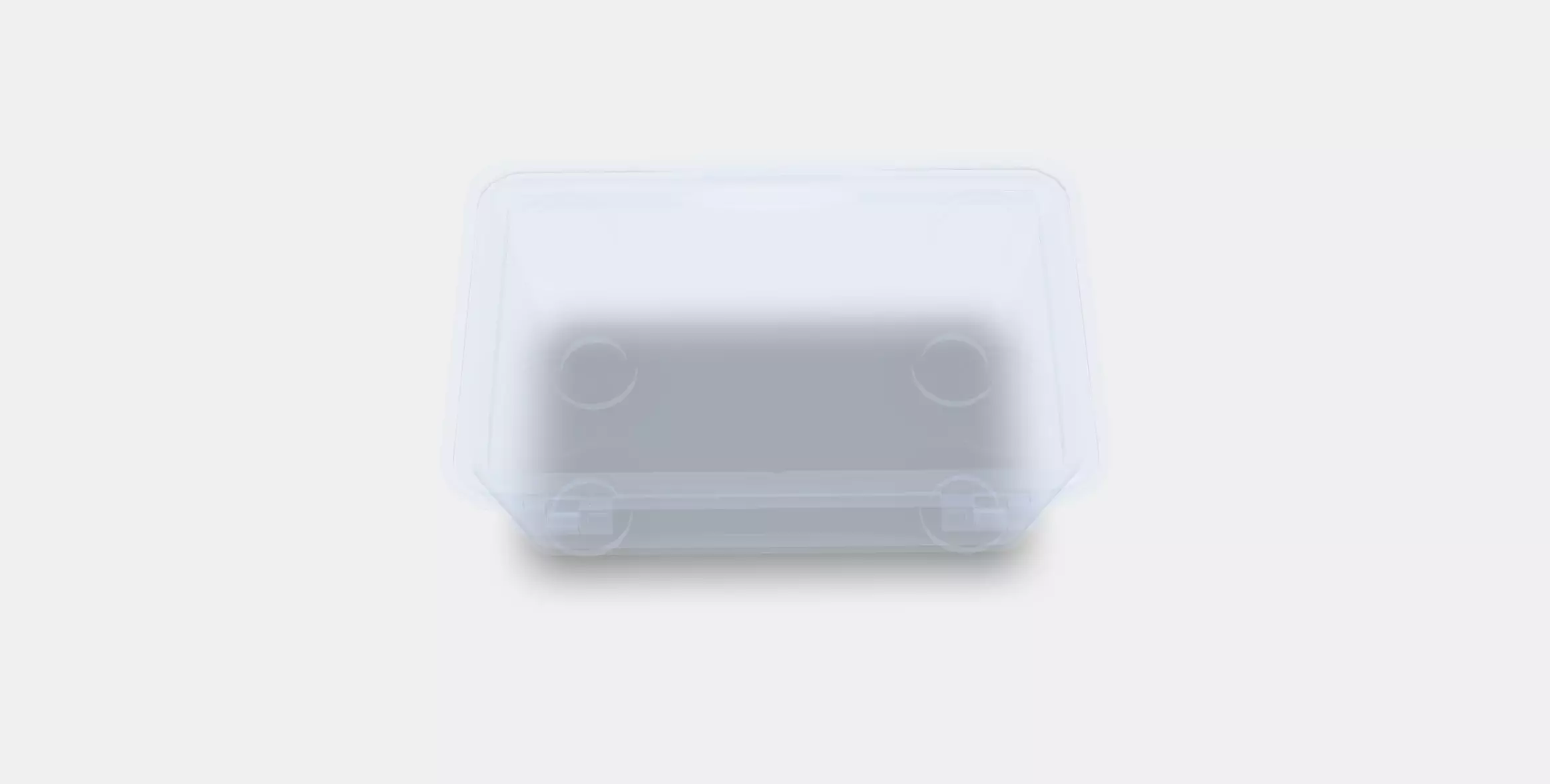 GLIS Box with lid Low-poly 3D model_0