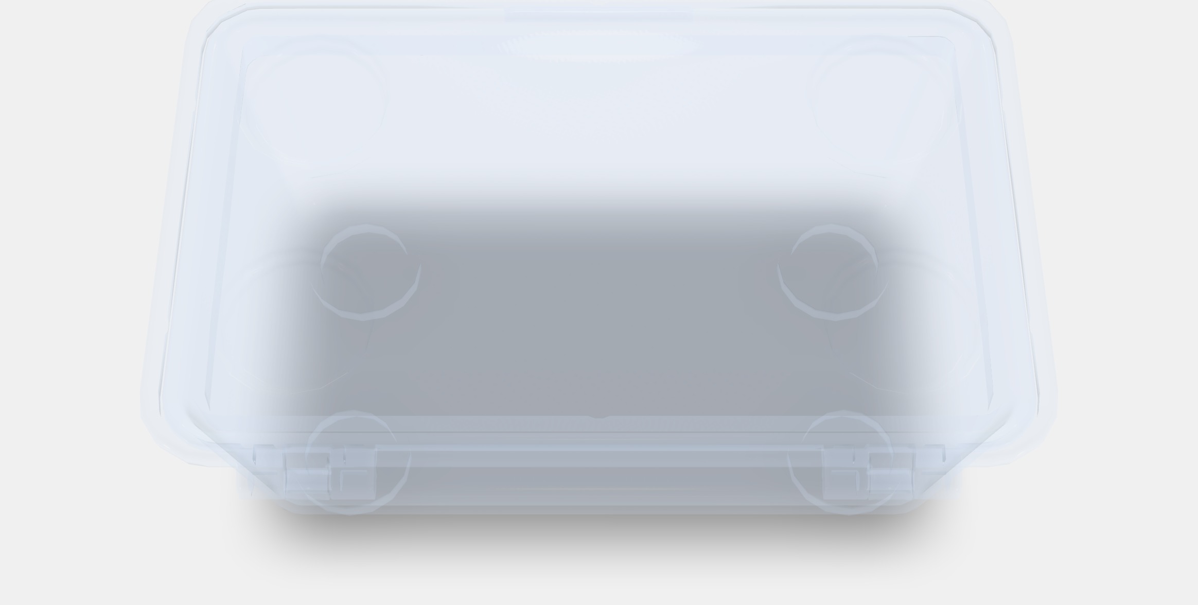 GLIS Box with lid Low-poly 3D model_4