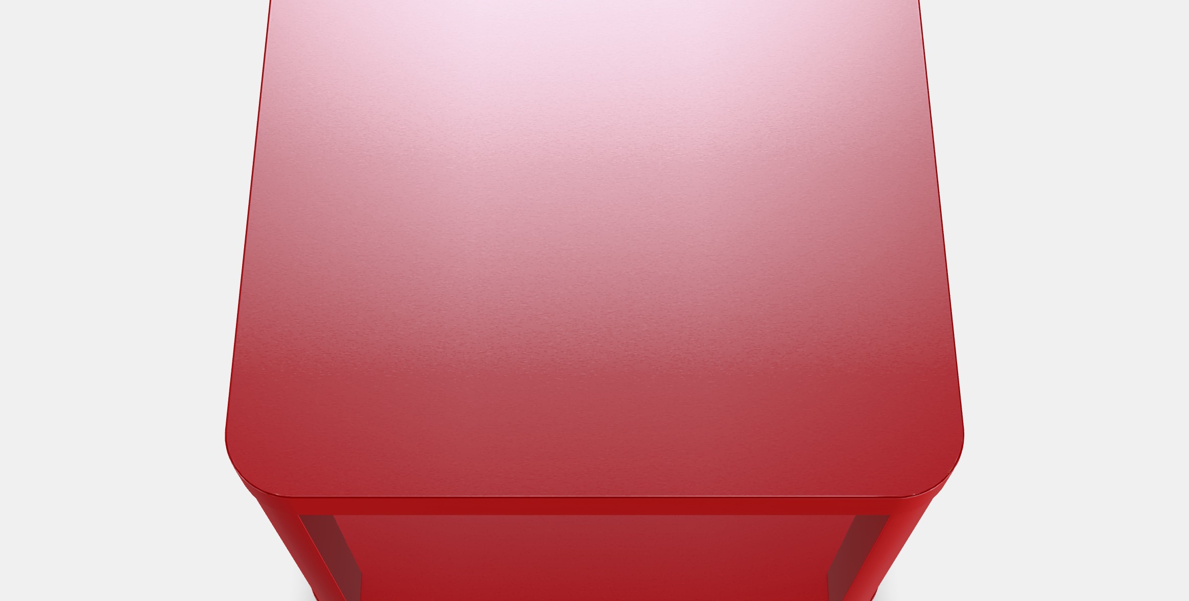 TINGBY Side table on castors 2 Low-poly 3D model_9