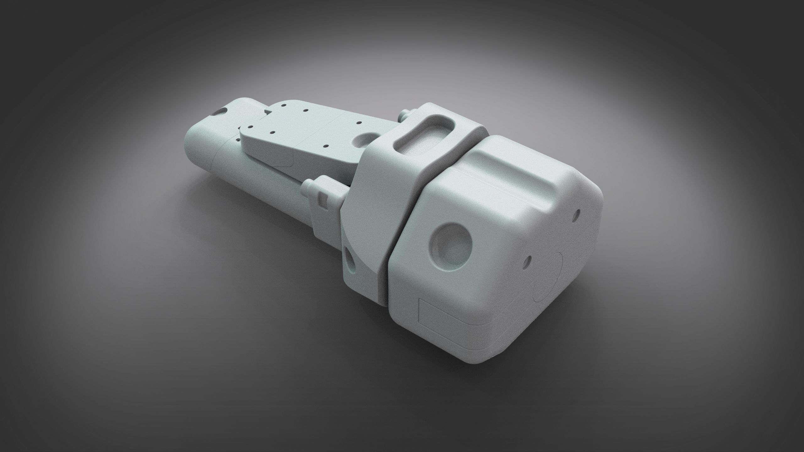 Mechanical part transporter 3D model_3
