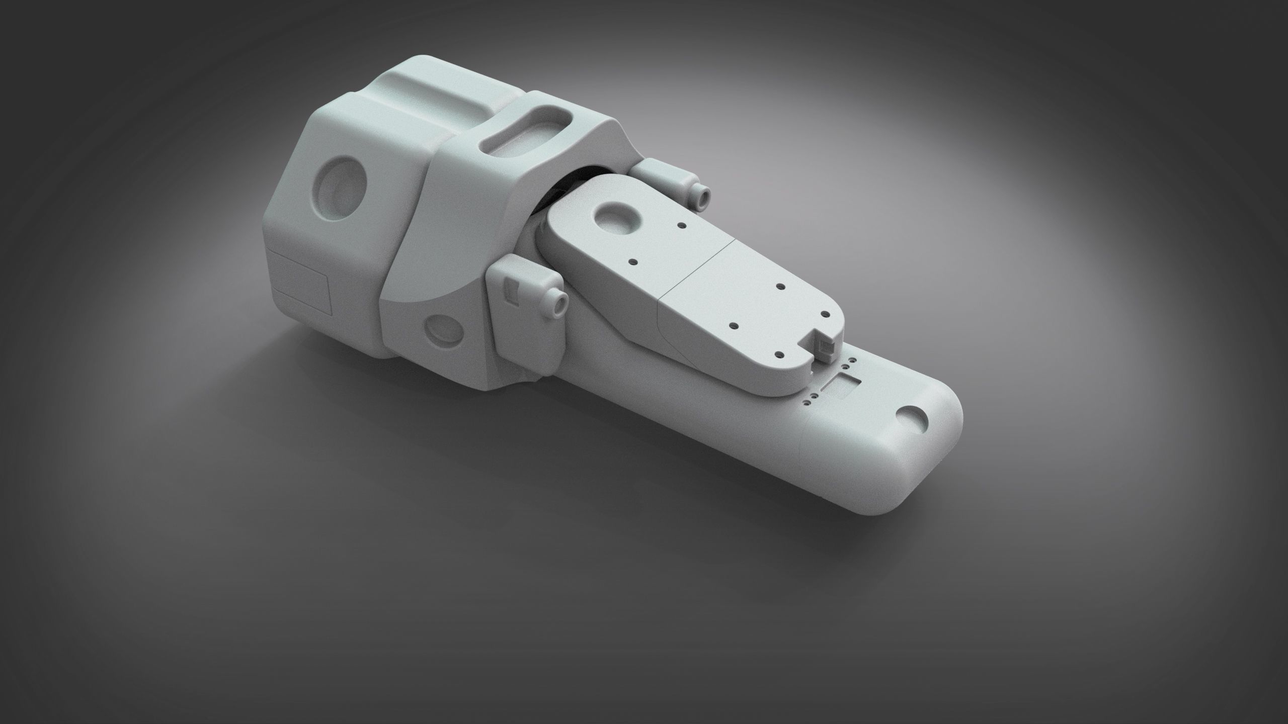 Mechanical part transporter 3D model_4