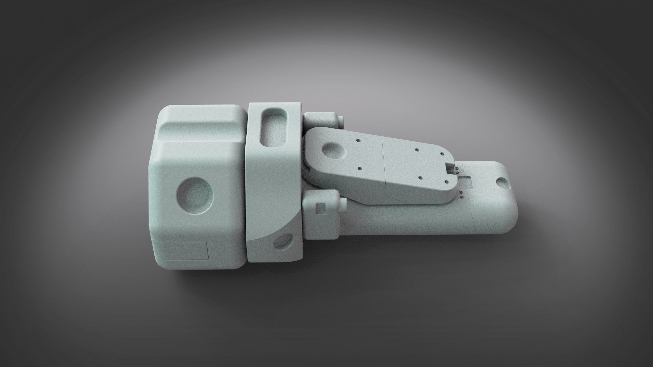 Mechanical part transporter 3D model_2