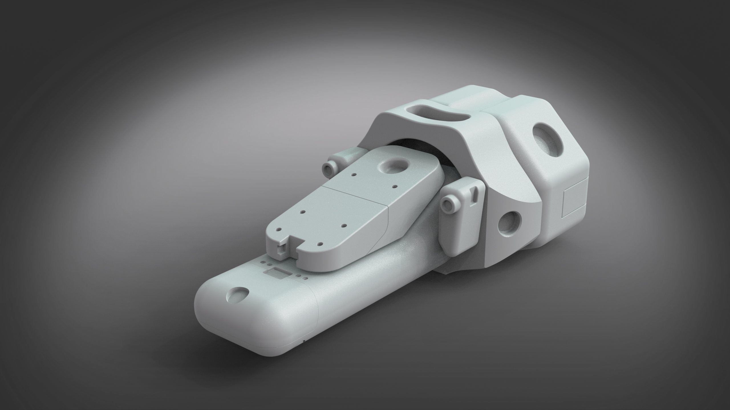 Mechanical part transporter 3D model_1