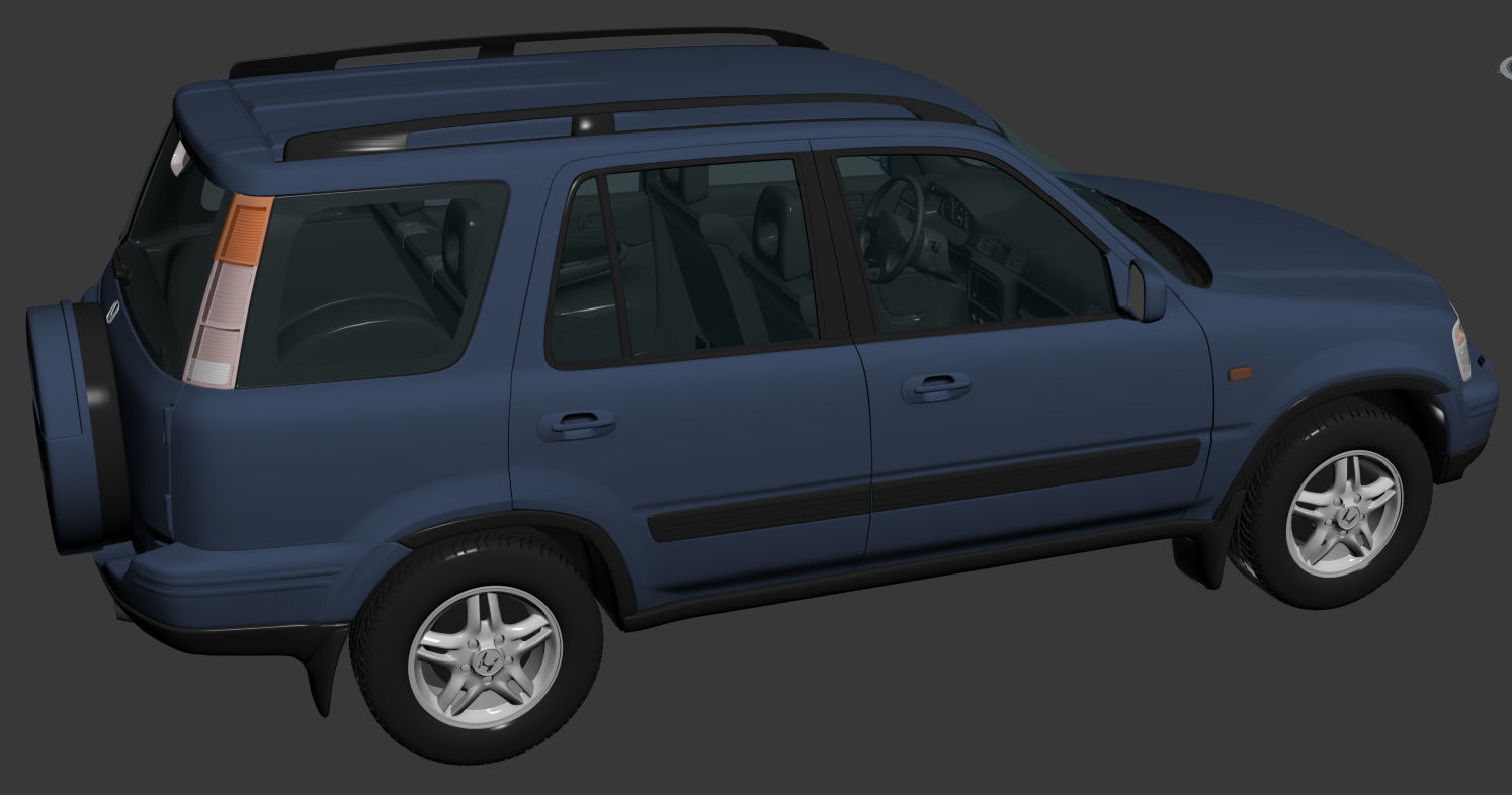 Honda CR-V 1998 3D model_13