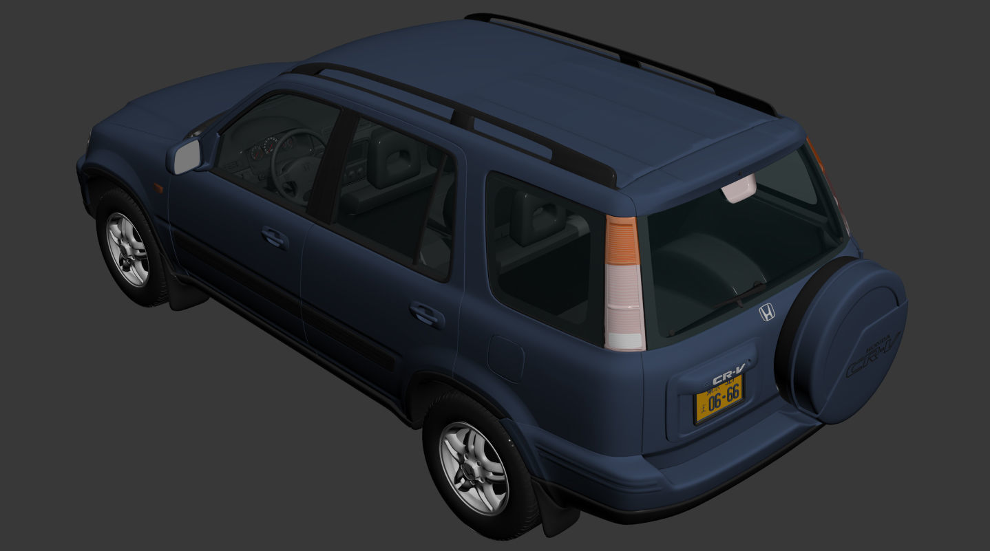 Honda CR-V 1998 3D model_14