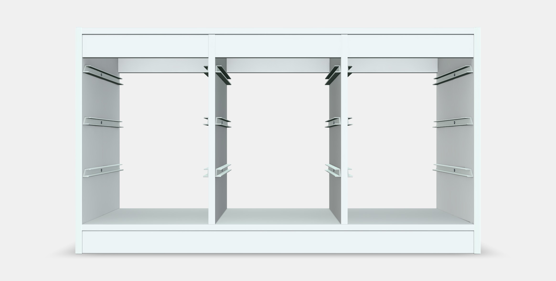 TROFAST Frame Low-poly 3D model_15