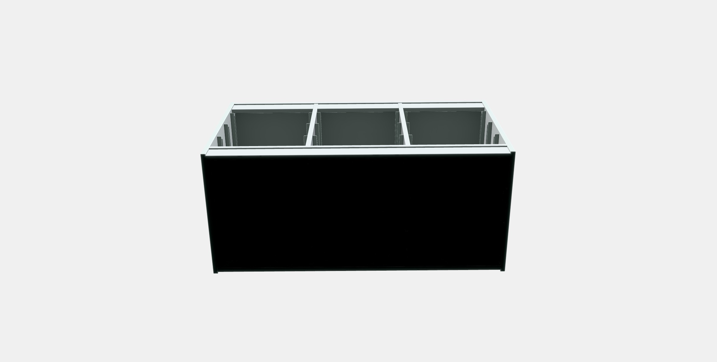 TROFAST Frame Low-poly 3D model_7