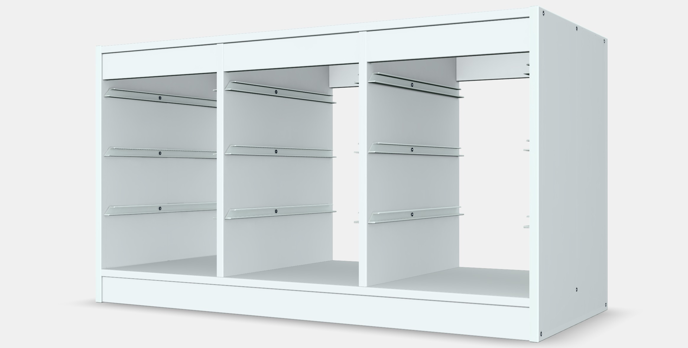 TROFAST Frame Low-poly 3D model_6