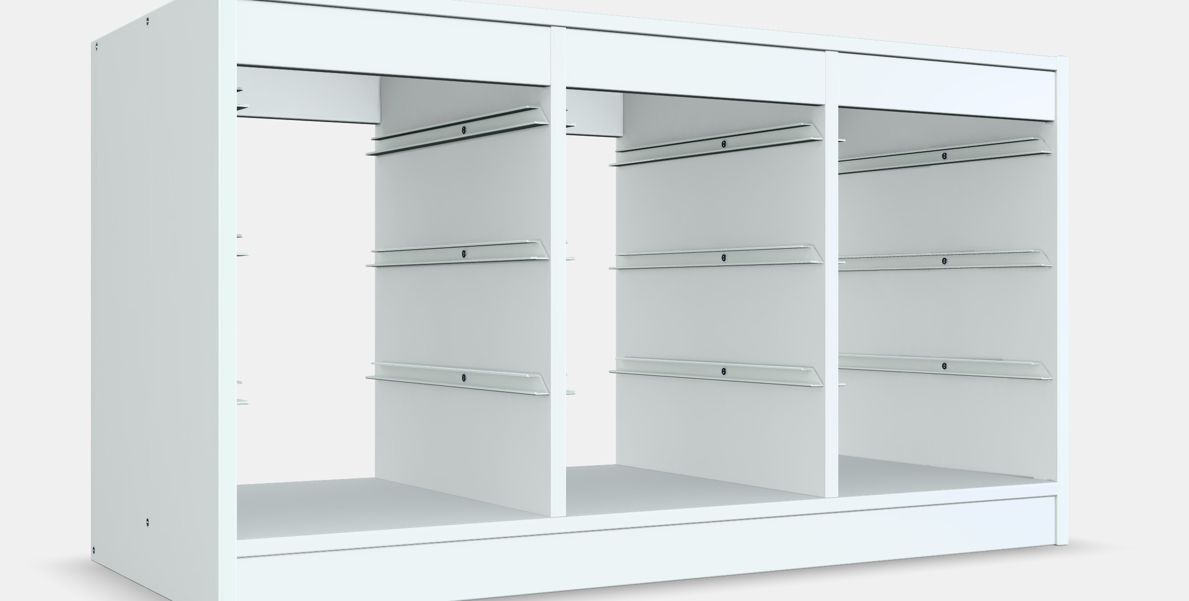 TROFAST Frame Low-poly 3D model_2