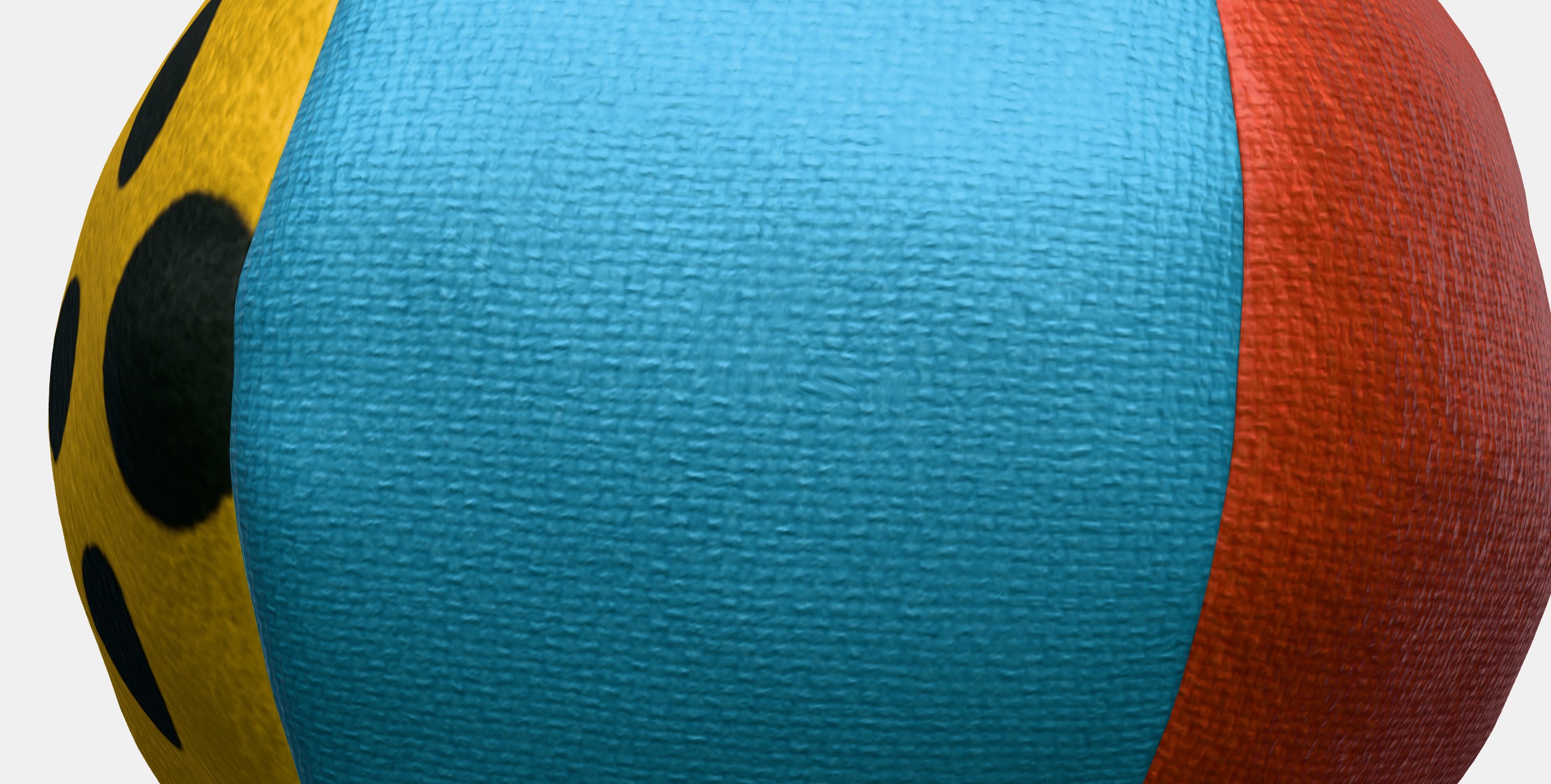 KLAPPA Soft toy ball Low-poly 3D model_14