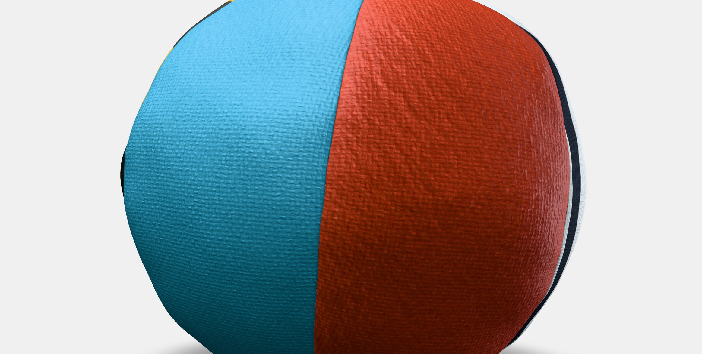 KLAPPA Soft toy ball Low-poly 3D model_15