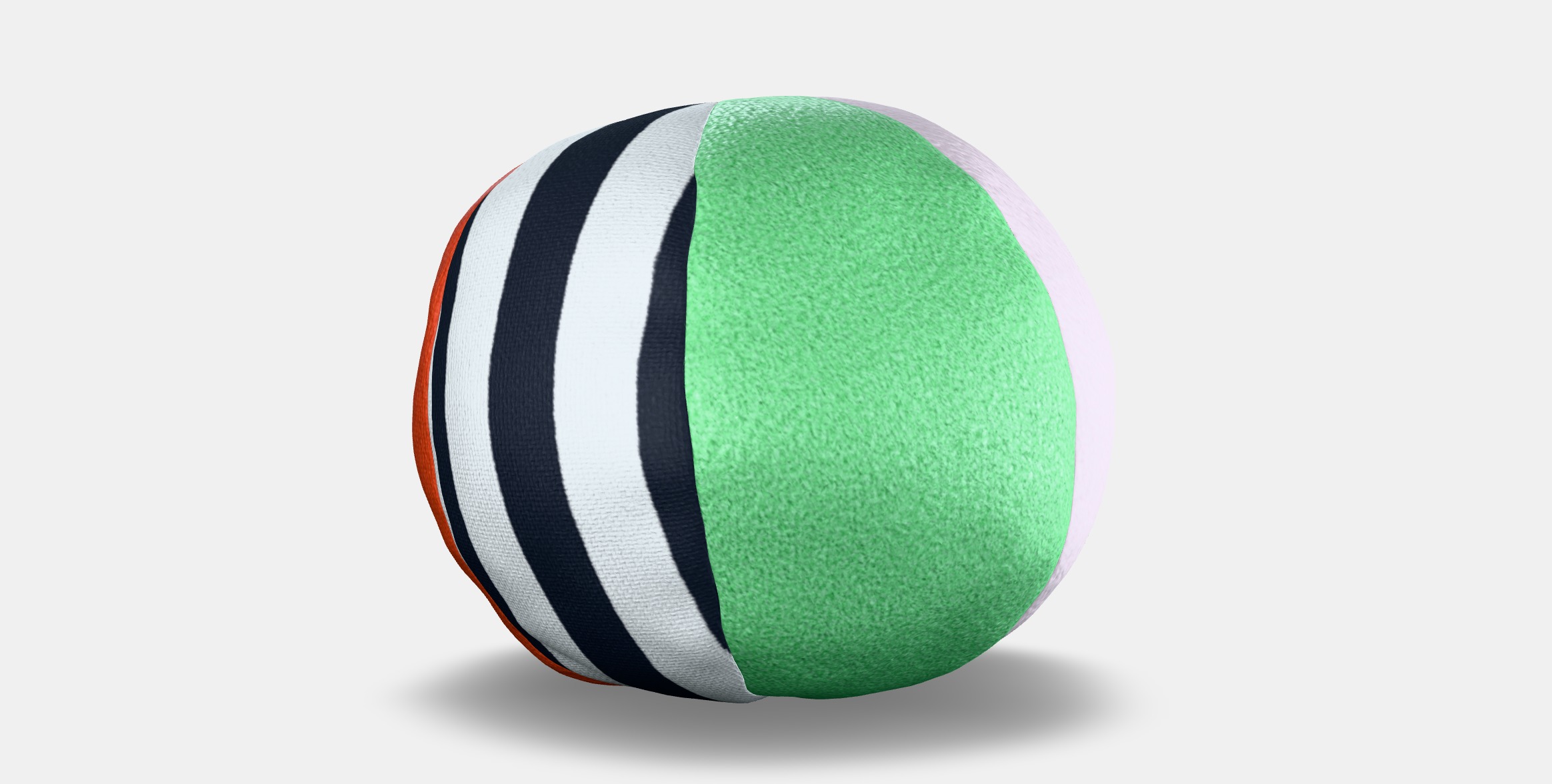 KLAPPA Soft toy ball Low-poly 3D model_13
