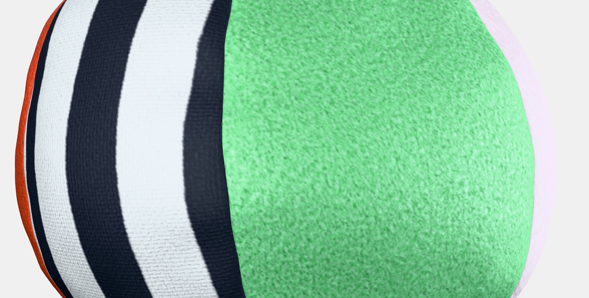 KLAPPA Soft toy ball Low-poly 3D model_7