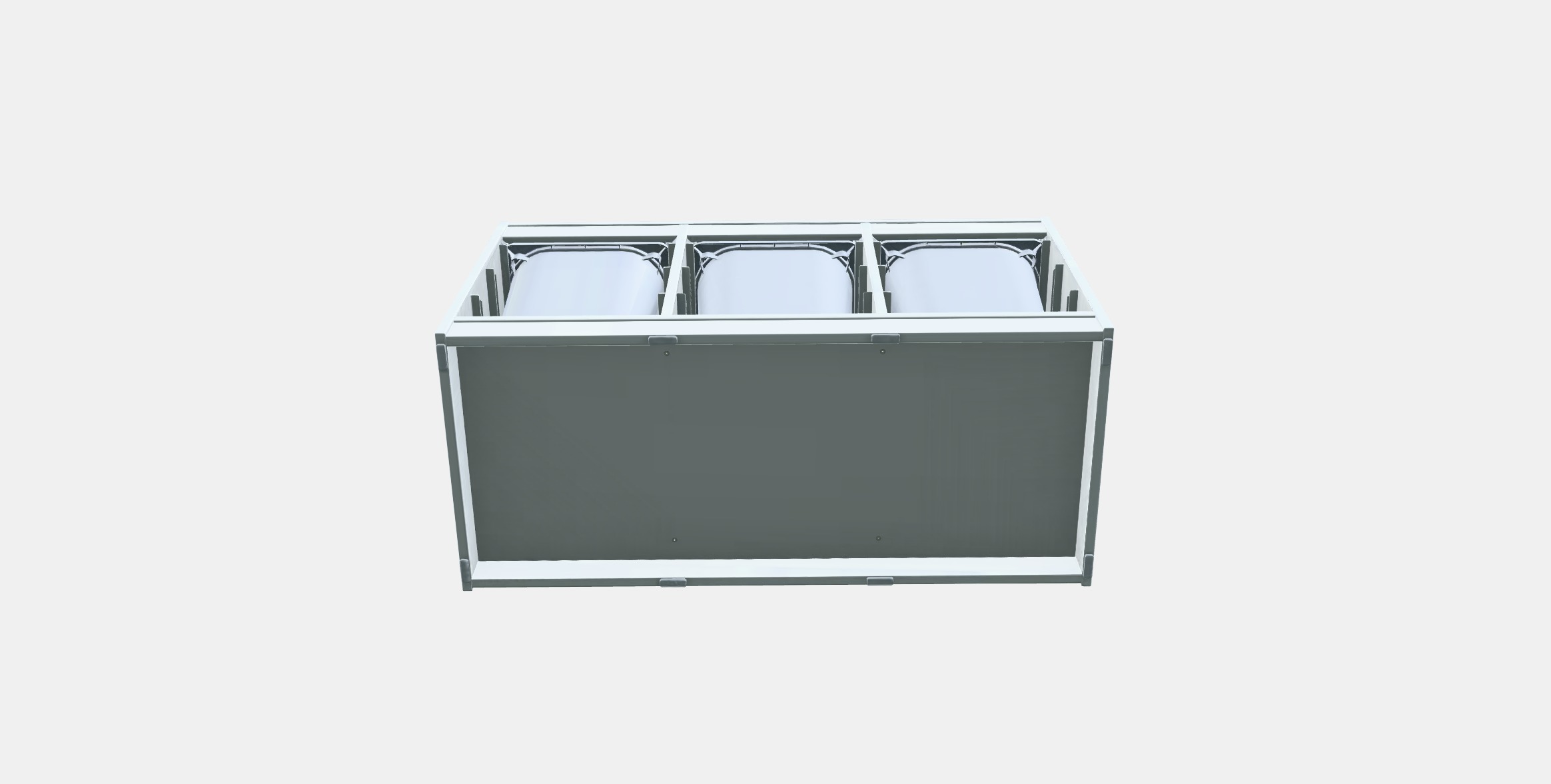 TROFAST Storage combination with boxes 5 Low-poly 3D model_7