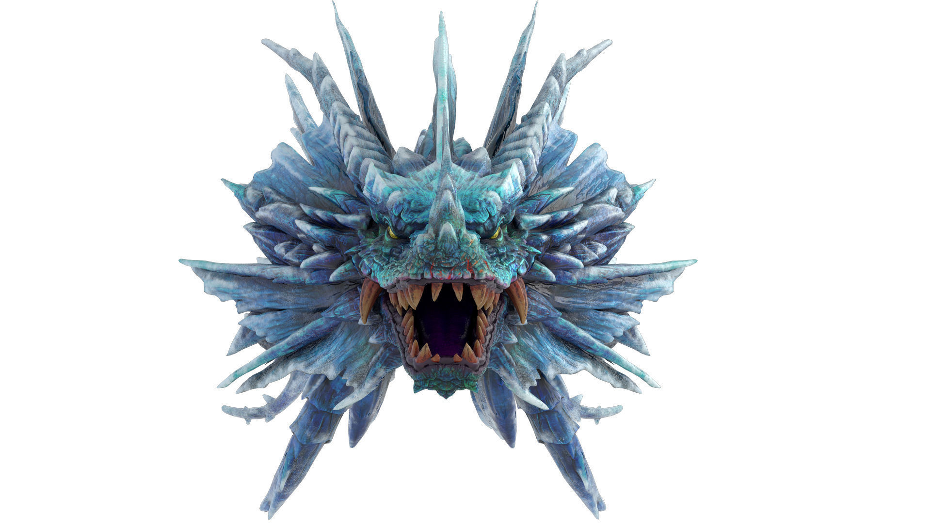 chinese dragon loong 3D model_2