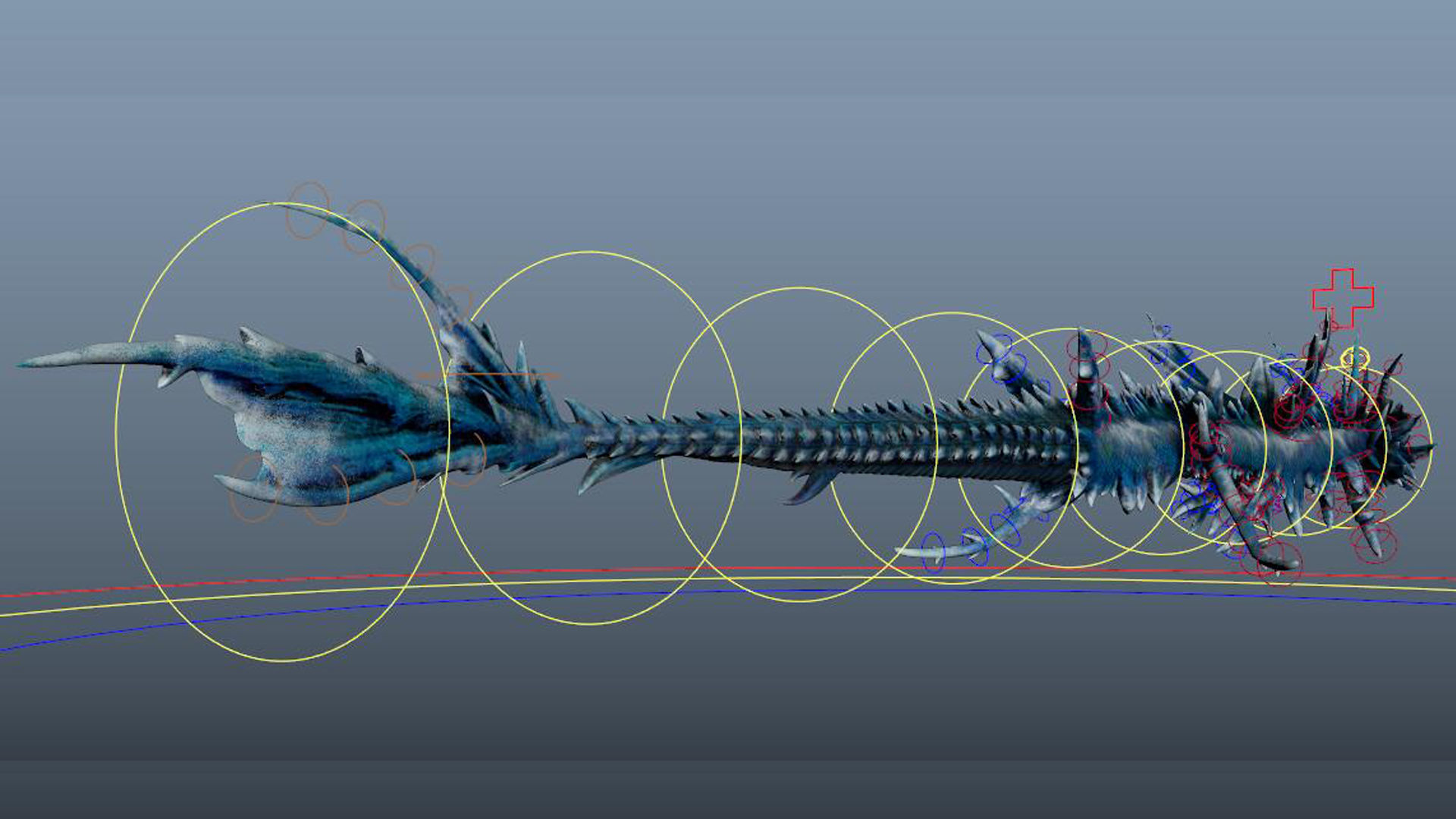 chinese dragon loong 3D model_4