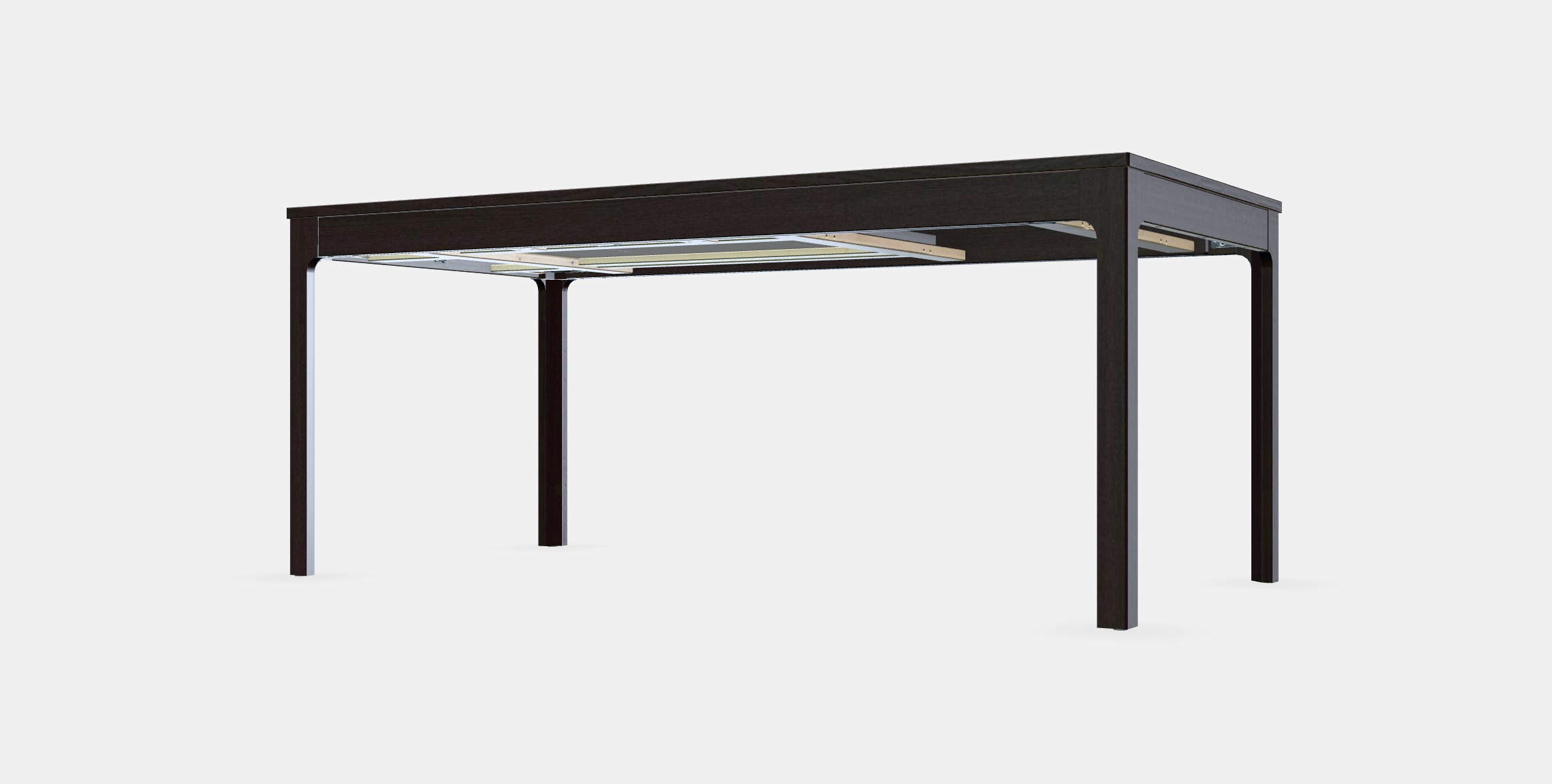 EKEDALEN Extendable table 3 1 Low-poly 3D model_15