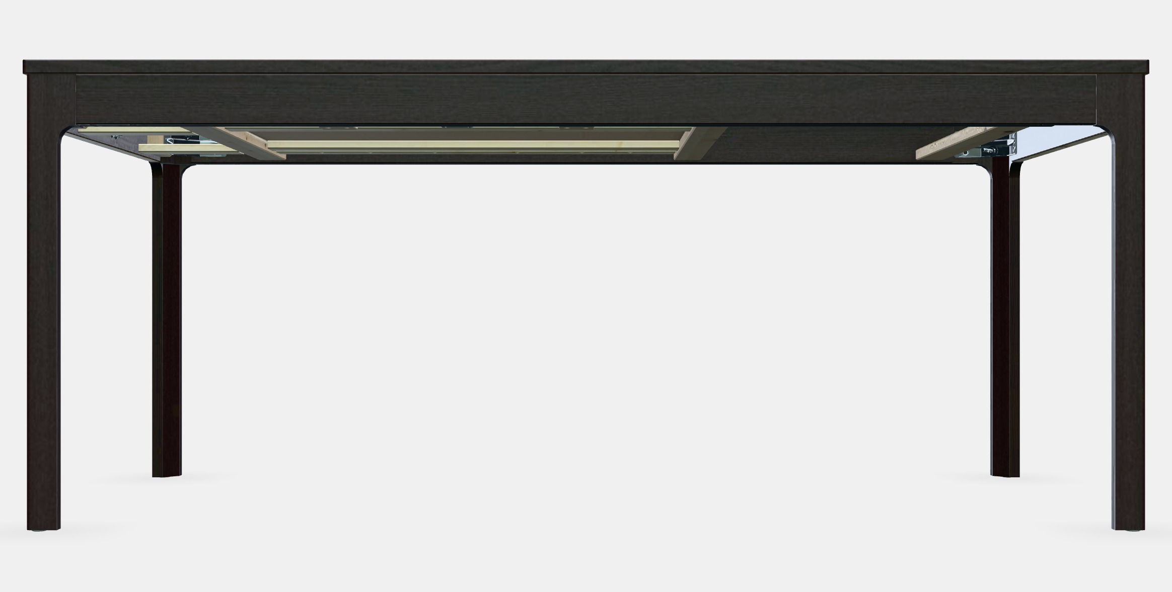 EKEDALEN Extendable table 3 1 Low-poly 3D model_13